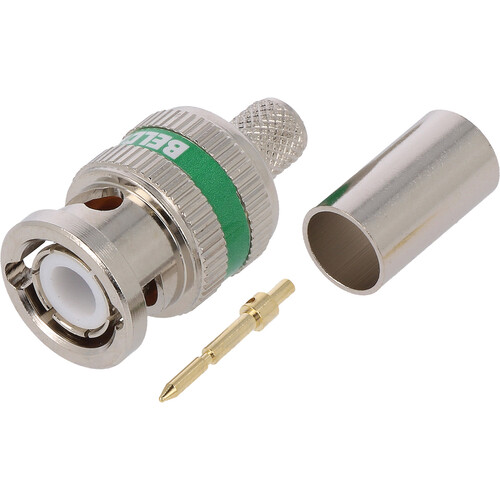 Belden 12GHz RG6 BNC Connectors for 4694R Cables (50-Pack)
