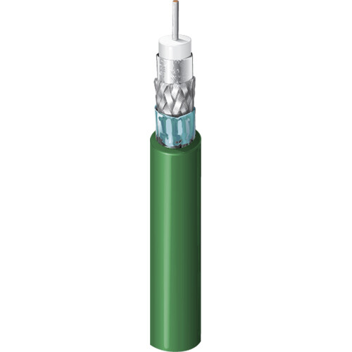 Belden 4731R UHD 4K 12G-SDI RG-11 14 AWG Coax Cable (1000' Military Green)