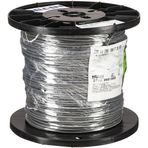Belden Analog Audio and Control 22 AWG 4 Conductor 2 Twisted Pair Cable (Reeled 1000')