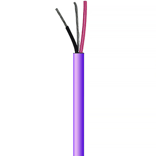 Belden 9451 Multi-Conductor Single-Pair Audio Cable (1000' Violet)