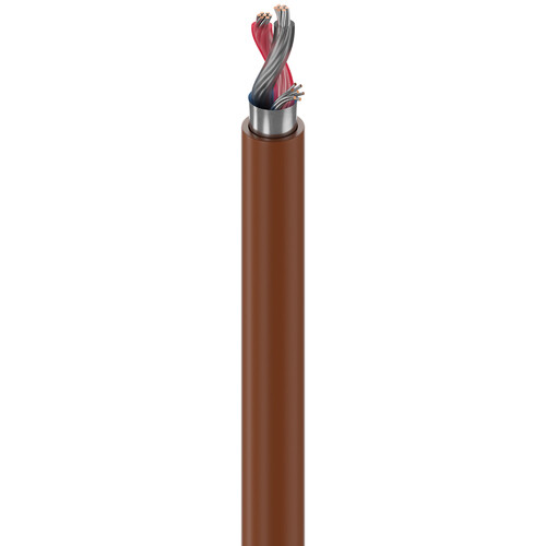Belden Line Level 1-Pair Tinned Copper Indoor Audio Cable (Brown 1000')