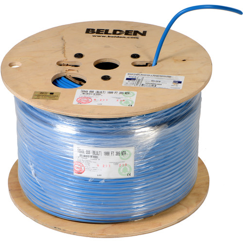 Belden 1694A RG6 Low Loss Serial Digital Coaxial 1694A1000BLUE
