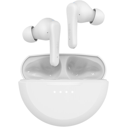 Belkin SoundForm Rhythm True Wireless Earbuds (White)