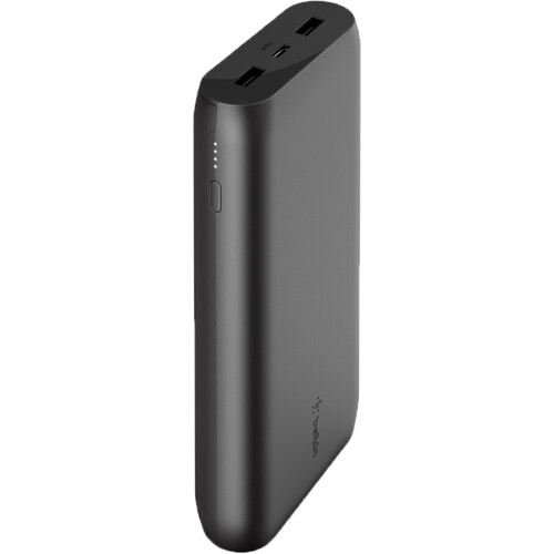 Belkin Boost Charge Power Bank (20,000mAh, Black) BPB003BTBK B&H