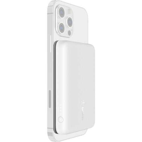 Belkin BoostCharge Magnetic Wireless Power Bank (2500mAh White)