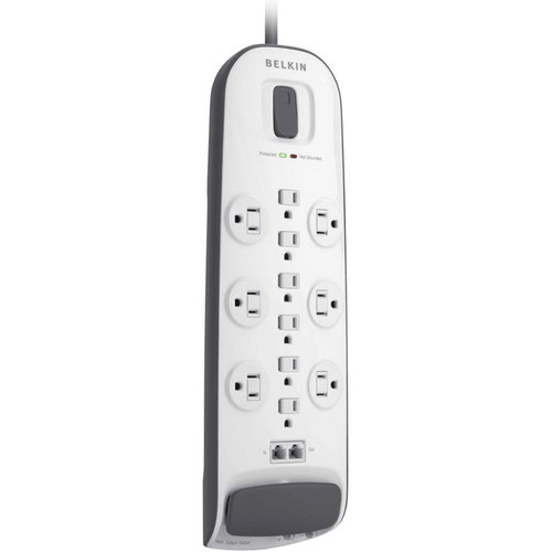 Belkin 12Outlet Surge Protector with Dual RJ11 BV11223008 B&H