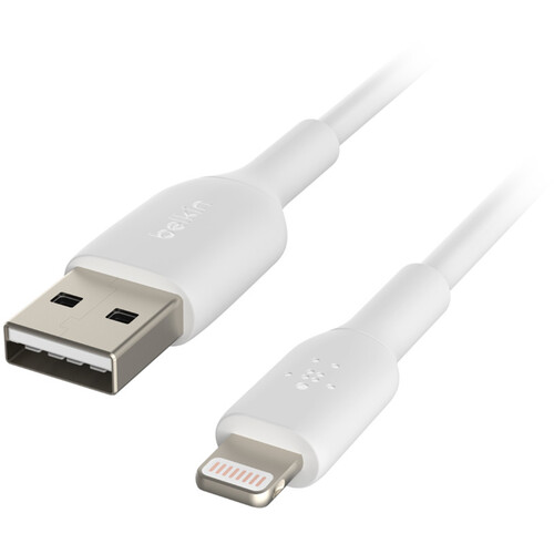 Belkin Boost Charge Lightning to USB-A Cable (9.8' White)