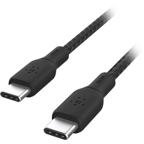 Belkin BoostCharge Braided USB-C Cable (6.6' Black)
