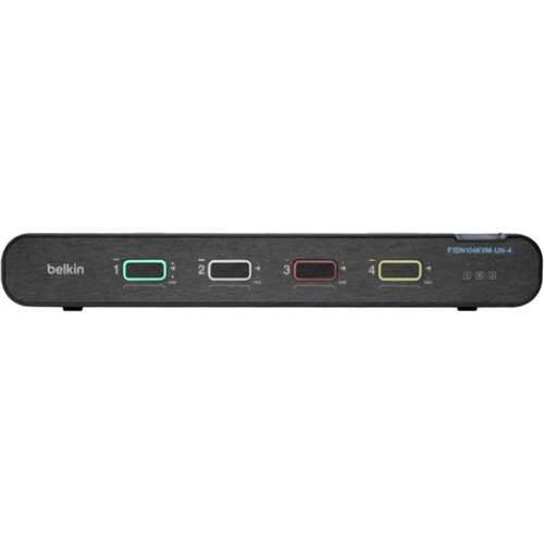 Belkin Universal 2nd Gen 4-Port Single-Head Secure KVM Switch with CAC