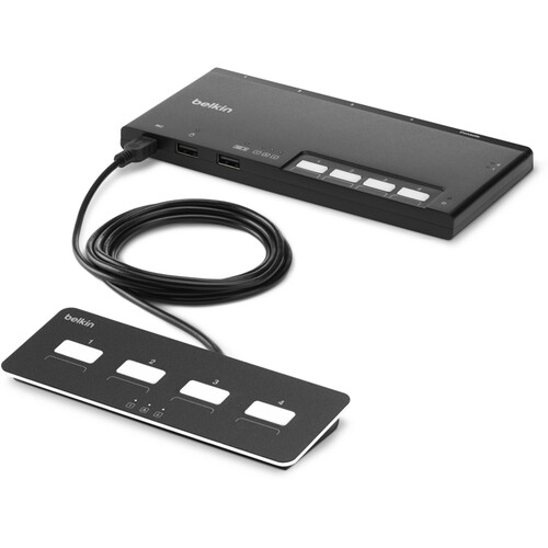 Belkin 4-Port Single-Head Modular Secure
