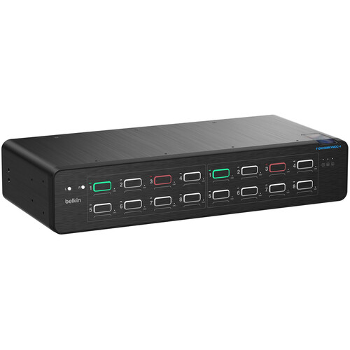 Belkin 8:2 DisplayPort DuoClave Secure KVM with CAC