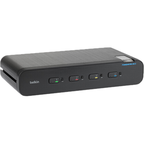 Belkin 4-Port Universal 2nd Gen Secure 2