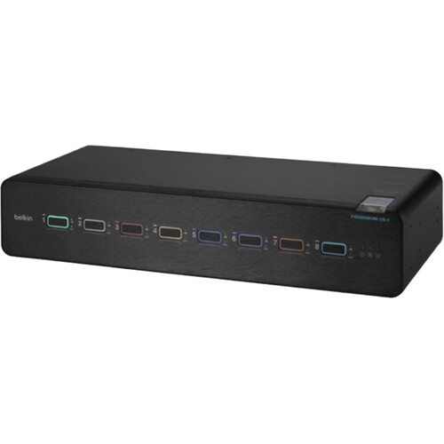 Belkin Universal 2nd Gen 8-Port Dual-Head Secure KVM Switch with CAC
