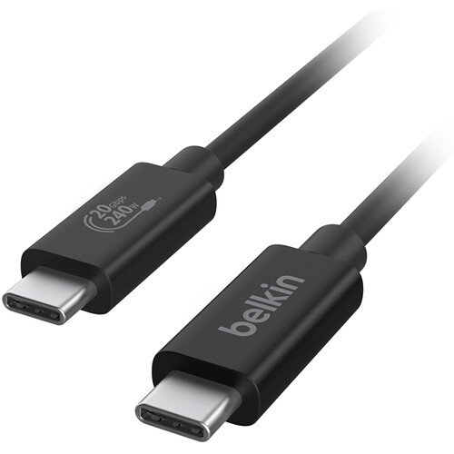 Belkin Connect 240W USB4 USB-C Cable (6.6')