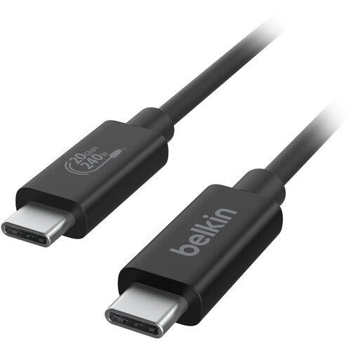 Belkin Connect 240W USB4 USB-C Cable (4')