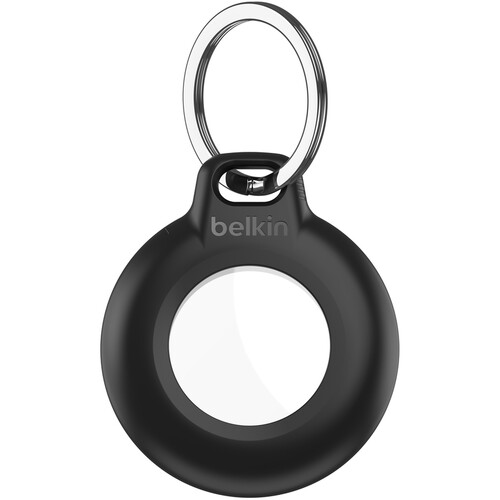 Belkin Waterproof AirTag Holder with Keyring (Single Black)
