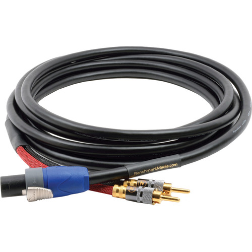 Benchmark NL2 to Banana 2-Pole Speaker Cable (25')