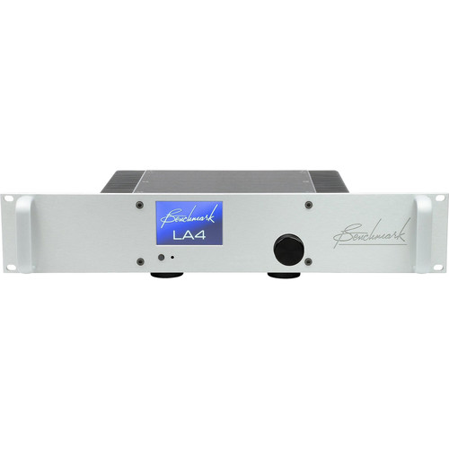 Benchmark LA4 Rackmount Line Amplifier with Remote Control (Silver)