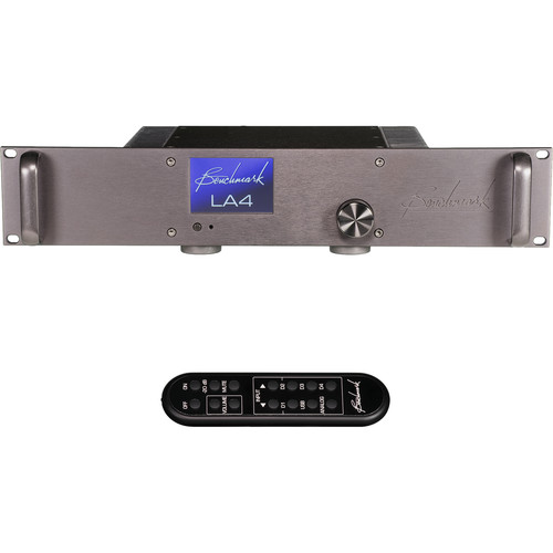 Benchmark LA4 Rackmount Line Amplifier with Remote Control (Black)