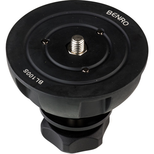 Benro 100mm Half Ball Adapter with Short Tie-Down Handle