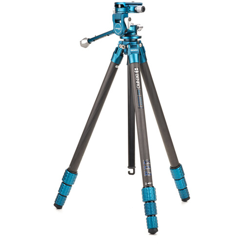 Benro SuperSlim Carbon Fiber Series 0 Tripod with PHVF2 Flip Head