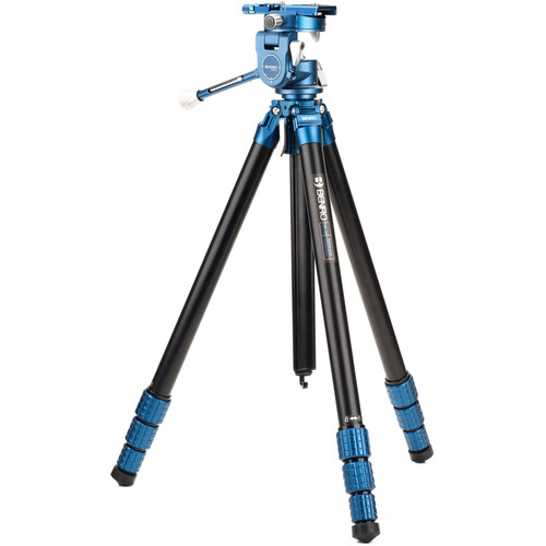 Benro SuperSlim Aluminum Series 1.5 Tripod with PHVF3 Hybrid Flip Head