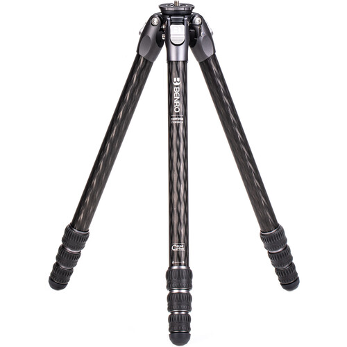 Benro Tortoise Columnless Carbon Fiber Tripod with Leveling Base 3
