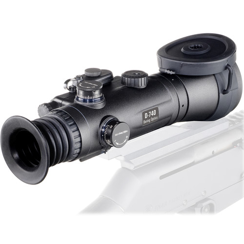 Bering Optics D-740 4x67 High-Performance Night Vision Riflescope (2nd Gen White Phosphor Red Mil-Dot Reticle)