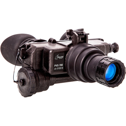 Bering Optics PVS-7BE Elite Night Vision Bi-Ocular & Headgear Kit (Green Phosphor Tube)