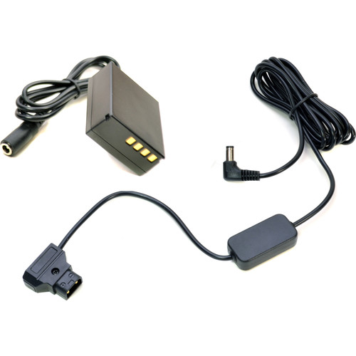 Bescor BLH-1 Coupler/Dummy Battery and D-Tap Adapter Kit for Select Olympus Cameras