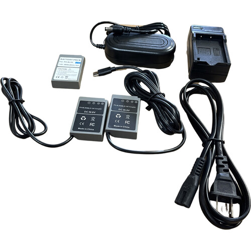 Bescor BLS50 Battery with Charger Dummy Battery & AC Power Adapter Kit