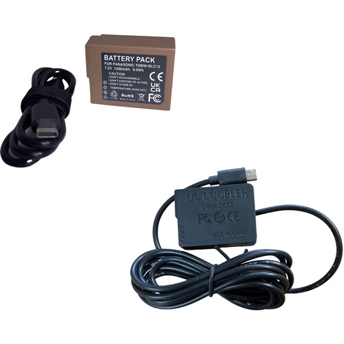 Bescor DMW-BLC12UB Battery & DMW-BLC12USB-C USB-C Dummy Battery Kit