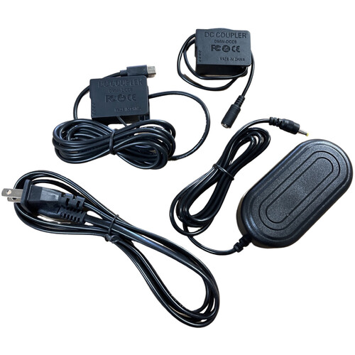 Bescor DMW-BLC12 Couplers with USB Type-C and AC Adapter Bundle
