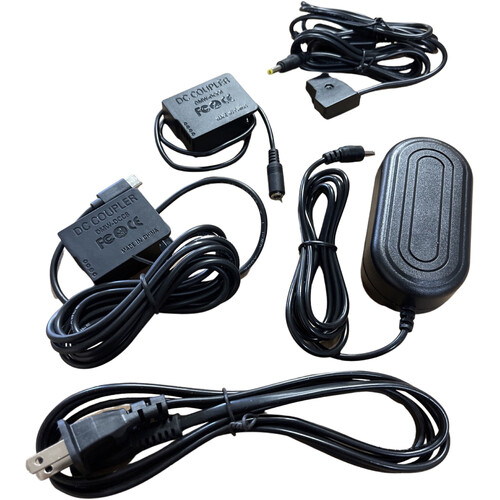 Bescor DMW-BLC12 Couplers with USB Type-C AC and D-Tap Adapter Bundle