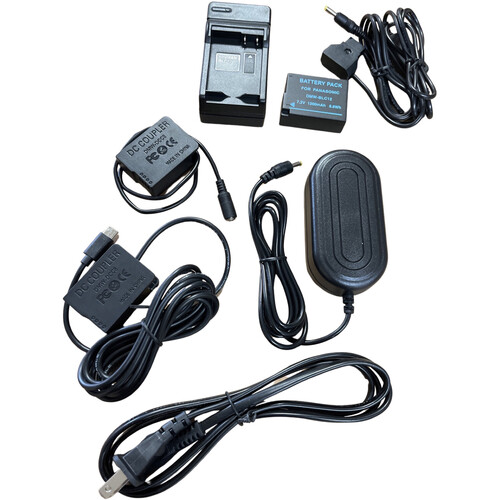 Bescor DMW-BLC12 Battery Charger and Power Adapter Kit
