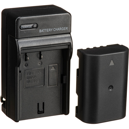 Bescor BLF19 Coupler Battery Charger AC Adapter & D-Tap Adapter Kit for Select Panasonic Cameras