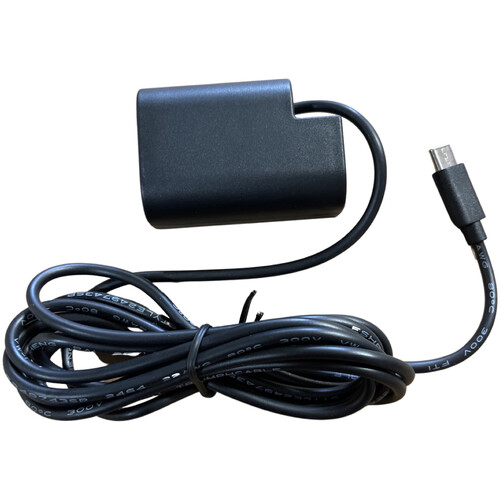 Bescor Panasonic DMW-BLF19 Dummy Battery with USB Type-C Input Connector