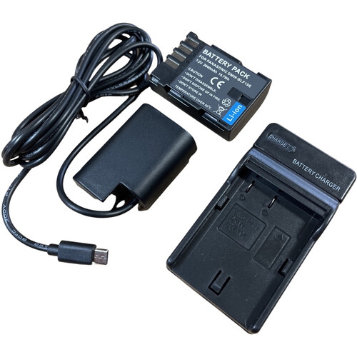 Bescor DMW-BLF19 Dummy Battery DMW-BLF19 Battery and Charger Kit
