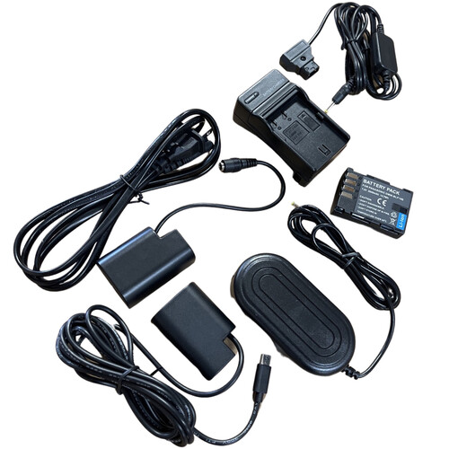 Bescor DMW-BLF19 Dummy Batteries Charger and Power Adapter Kit