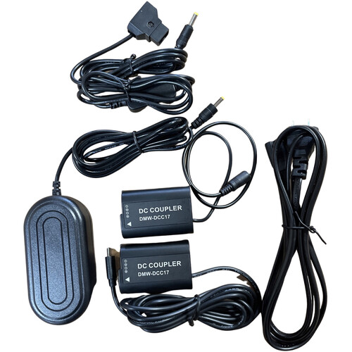Bescor DMW-BLK22 Couplers with USB Type-C AC and D-Tap Adapter Kit