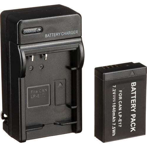 Bescor DRE18 Battery Charger Coupler AC Adapter & D-Tap Adapter Kit for Select Canon Cameras