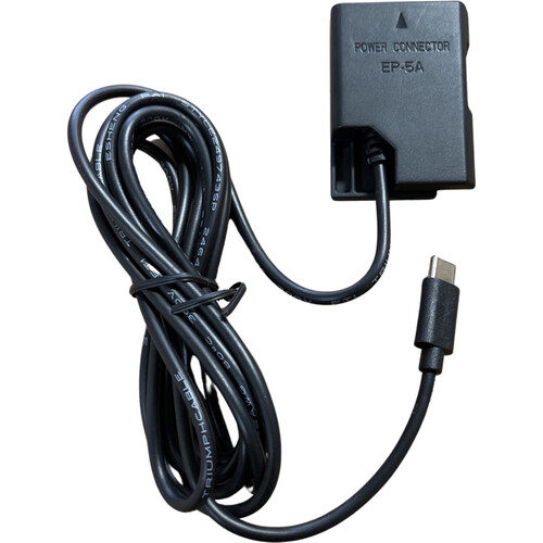 Bescor EN-EL14/EP-5A Dummy Battery with USB Type-C Connector Kit
