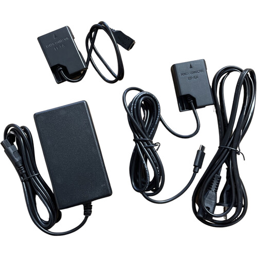 Bescor EN-EL14 Dummy Battery with USB-Type C & AC Adapter Combo Kit
