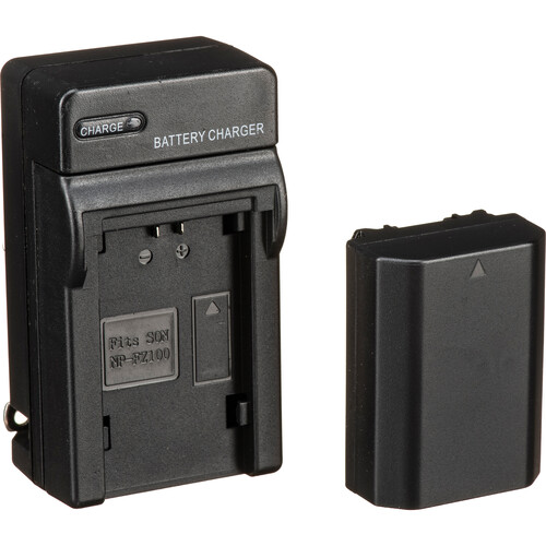 Bescor FZ100 Battery Charger Coupler AC Adapter & 5V USB Adapter Kit for Select Sony Digital Cameras