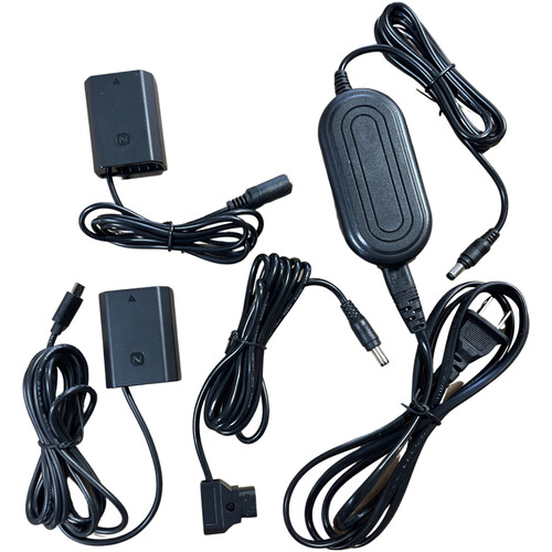 Bescor NP-FZ100 Couplers with USB Type-C AC and D-Tap Adapter Kit