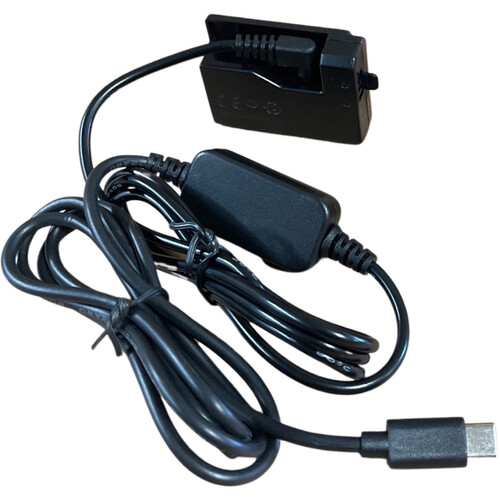 Bescor LP-E17 Dummy Battery with USB Type-C Connector Kit