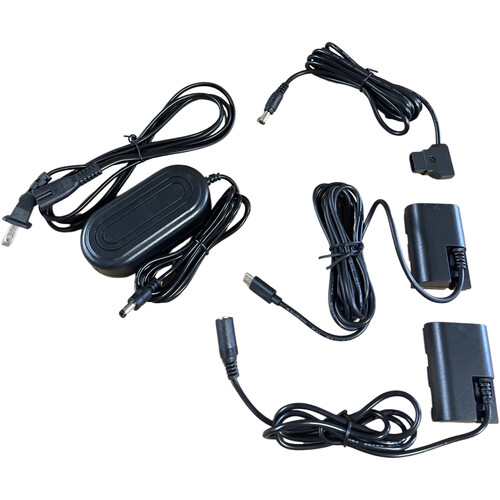 Bescor LP-E6 Couplers with USB Type-C AC and D-Tap Adapter Kit