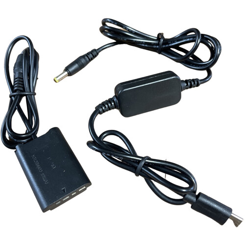 Bescor Sony NP-BX1 Dummy Battery with USB Type-C Input Connector Kit
