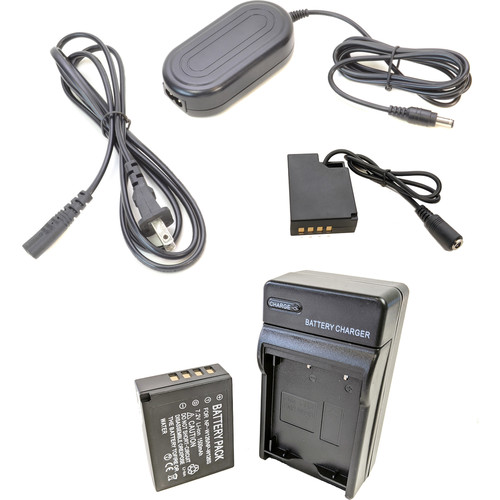 Bescor NPW126S Battery Charger Coupler & AC Adapter Kit for Select FUJIFILM Cameras