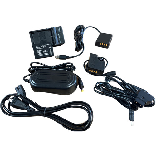 Bescor NPW126SUSBC NPW126S Battery Charger DTAP8V D-Tap Adapter & NPW126SAC AC Coupler Combo Kit